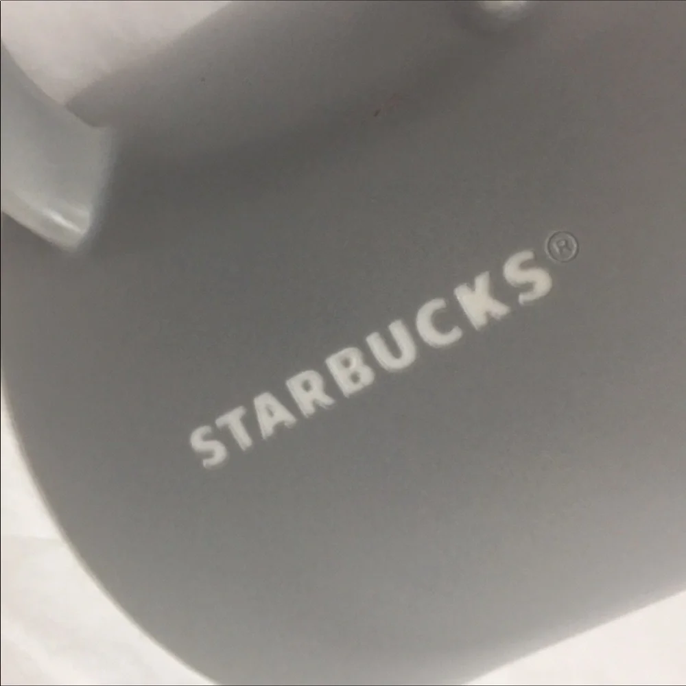 2013 Starbucks 16 oz Matt slate gray tapered mug